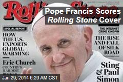 Pope Francis Scores Rolling Stone Cover