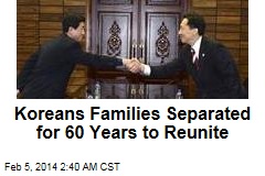 Koreans Families Separated for 60 Years to Reunite