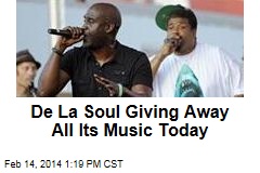 De La Soul Giving Away All Its Music Today