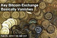 Key Bitcoin Exchange Implodes, Basically Vanishes