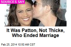 It Was Patton, Not Thicke, Who Ended Marriage