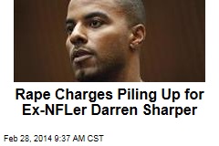 Rape Charges Piling Up for Ex-NFLer Darren Sharper