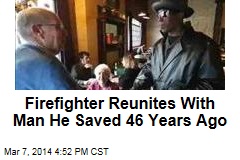 Firefighter Reunites With Man He Saved 46 Years Ago