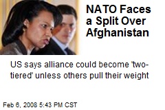 NATO Faces a Split Over Afghanistan