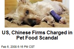 US, Chinese Firms Charged in Pet Food Scandal