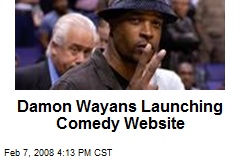 Damon Wayans Launching Comedy Website
