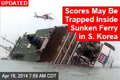 3 Dead, 104 Missing in S. Korea Ferry Sinking