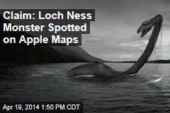 Claim: Loch Ness Monster Spotted on Apple Maps