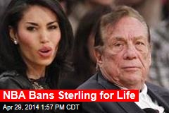 NBA Bans Sterling for Life