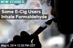 In Some E-Cigs, Carcinogens Lurk
