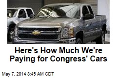 Congress Quietly Hugs Taxpayer-Funded Cars Close