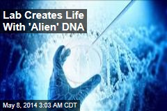 Lab Creates Life With &#39;Alien&#39; DNA