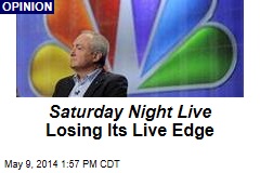Saturday Night Live Losing Its Live Edge