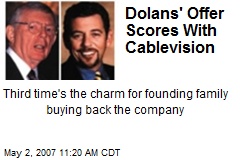 Dolans' Offer Scores With Cablevision