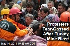 Protesters Tear-Gassed After Turkey Mine Blast