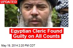 Egyptian Cleric Found Guilty of Terrorism