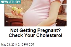 Not Getting Pregnant? Check Your Cholesterol
