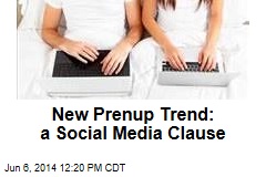 New Prenup Trend: a Social Media Clause