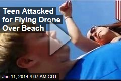 Teen Attacked for Flying Drone Over Beach