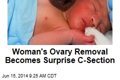 Woman&#39;s Ovary Removal Becomes Surprise C-Section