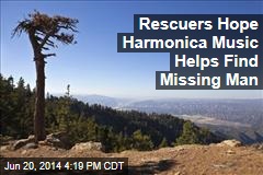 Rescuers Hope Harmonica Music Helps Find Missing Man