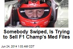 Somebody Is Trying to Sell Schumacher&#39;s Medical Files