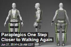 FDA Clears Walking Exoskeleton for Paraplegics