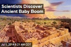 Scientists Discover Ancient Baby Boom