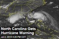 North Carolina Gets Hurricane Warning