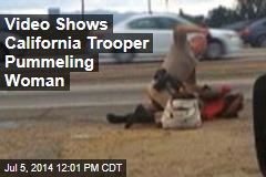 Video Shows California Trooper Pummeling Woman