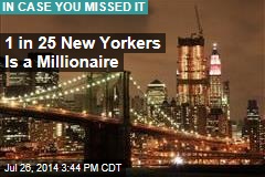 1 in 25 New Yorkers Is a Millionaire