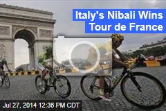 Italy&#39;s Nibali Wins Tour de France