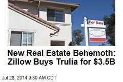 Real Estate Giant Zillow Snatches Up Trulia for $3.5B