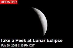 Take a Peek at Lunar Eclipse