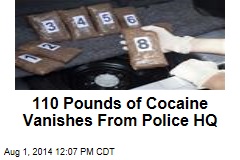 110 Pounds of Cocaine Vanishes From Police HQ