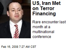 US, Iran Met on Terror Financing