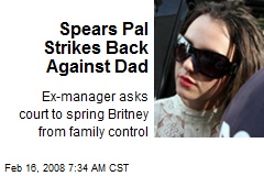 Spears Pal Strikes Back Against Dad