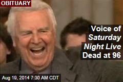 Voice of Saturday Night Live Dead at 96