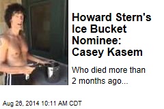 Howard Stern&#39;s Ice Bucket Nominee: Casey Kasem