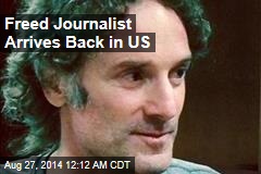 Freed Journalist Arrives Back in US