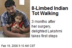 8-Limbed Indian Tot Walking