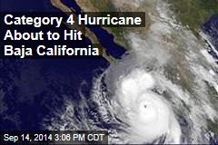 Category 4 Hurricane About to Hit Baja California
