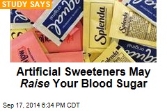 Artificial Sweeteners May Raise Your Blood Sugar