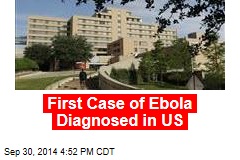 First Case of Ebola Diagnosed in US