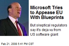 Microsoft Tries to Appease EU With Blueprints
