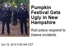 Pumpkin Festival Gets Ugly in New Hampshire