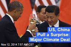 US, China Pull a Surprise: Major Climate Deal