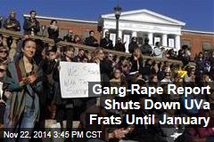 Gang-Rape Report Shuts Down UVa Frats Until January