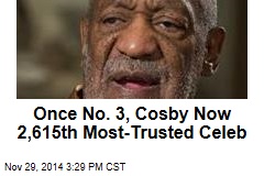 Once No. 3, Cosby Now 2,615th Most-Trusted Celeb