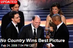 No Country Wins Best Picture